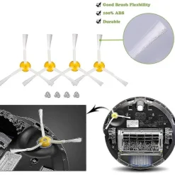 New Ersättningsborstar Tillbehör För Irobot Roomba 600-serien, 605 610 615 616 620 621 625 630 635 640 650 660 665 670