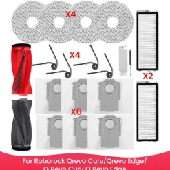 Discount Ersättningsdelar för Roborock Qrevo Curv/Qrevo Edge, Q Revo Curv Q Revo Edge Dammsugardelar Ac