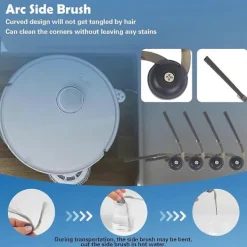 Discount Ersättningsdelar för Roborock Qrevo Curv/Qrevo Edge, Q Revo Curv Q Revo Edge Dammsugardelar Ac