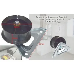 Online Ersättningsdrivremspännhjul för torktumlare, kompatibelt med Proline