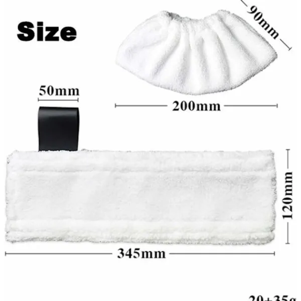 Online Ersättningsduk för Kärcher ångtvätt 4 stycken PZCC