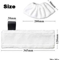 Discount Ersättningsduk för ångmopp för Karcher Easyfix SC2 SC3 SC4 SC5 Ångrengörare Mikrofiber Golvdukar