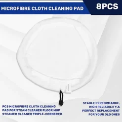 Hot Ersättningsduk för ångmopp kompatibel med Bobot ES-200 330 430-serien elektrisk mopp