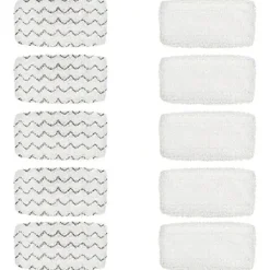 Ersättningsdynor för Bissell Symphony Pet Dammsugare och Ångmopp 1132 1543 1652 Serien 1252 1543A 1543 White