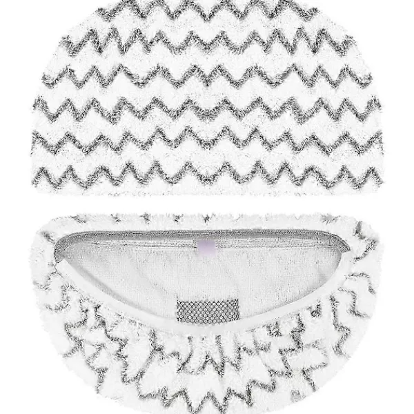 Hot Ersättningsdynor för Leifheit CleanTenso ångmopp - ångmoppdyna för djuprengöring, 5x Ersättnings Mikrofiberdyna -