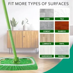 Ersättningsdynor Swiffer Mopp Återanvändbara{HH} 8-Pack