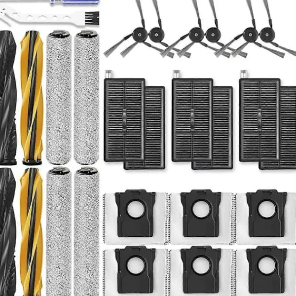 Discount Ersättningskit för Aqua10 Ultra Roller Robotdammsugare, huvudborstar, filter