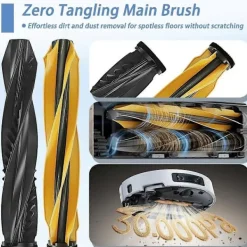 Discount Ersättningskit för Aqua10 Ultra Roller Robotdammsugare, huvudborstar, filter