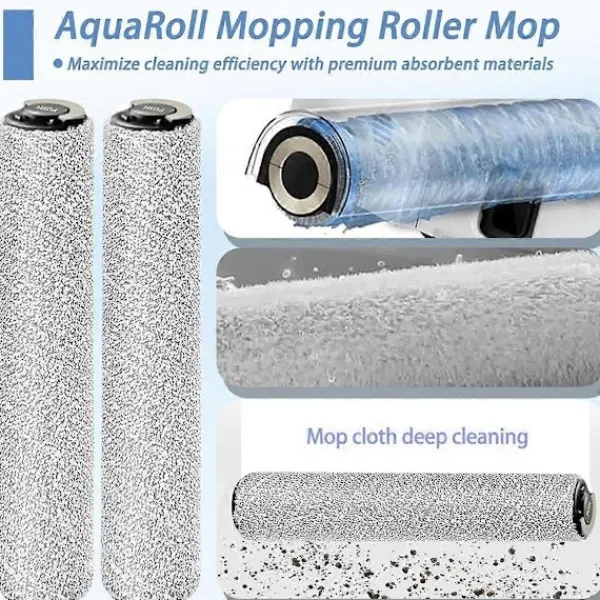 Discount Ersättningskit för Aqua10 Ultra Roller Robotdammsugare, huvudborstar, filter