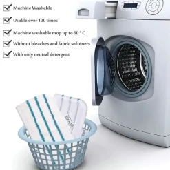 Clearance Ersättningsmoppar i mikrofiber för Black +Decker Steam Mop 1600-serien FSM 1610 FSM 1630 SMH1621