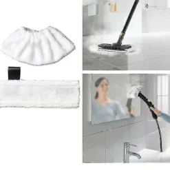 Discount Ersättningsmoppduk för Karcher Easyfix SC2 SC3 SC4 SC5 Ångtvätt Mikrofiber Golvmoppduk {Db)