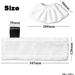 Best Ersättningsmoppduk för Kärcher Easyfix SC2 SC3 SC4 SC5 Ångtvätt Mikrofiber Golvmopp - Max