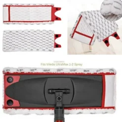 Sale Ersättningsmoppdynor för hushållsmoppar för Vileda 1/2 spray