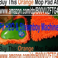 Clearance Ersättningsmoppdynor för kraftig skrubbning för kompatibel motoriserad mopp för hårda golv