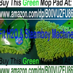 Clearance Ersättningsmoppdynor för kraftig skrubbning för kompatibel motoriserad mopp för hårda golv
