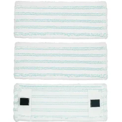 Ersättningsmoppdynor för Leifheit Clean Twist M Ergo Micro Duo 38x16cm, Kompatibel med Leifheit Mikrofiber Ersättningsöverdrag