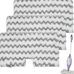 Sale Ersättningsmoppdynor för ångmopp för S3500-serien S3501 S3601 S3501S S3601C Ångmopp med ficka Mikrofiber Skrubbmoppdynor