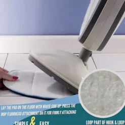 New Ersättningsmoppdynor för Vax ångmopp, 3-pack tvättbara mikrofiber för S7/S86-SF-C & More_Bra saker