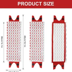 New INF Ersättningsmopphuvuden för Vileda Ultramax Elektrisk Mopp, Tvåfärgade Mikrofiber, 2-pack - För effektiv rengöring