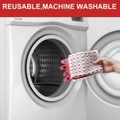 New INF Ersättningsmopphuvuden för Vileda Ultramax Elektrisk Mopp, Tvåfärgade Mikrofiber, 2-pack - För effektiv rengöring