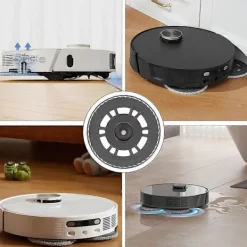 Discount Ersättningsmopplatthållare och moppdukar för Dreame L10S Pro Ultra Heat, L20 Ultra, X40 Ultra robotdammsugare