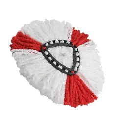 Outlet Ersättningsmopptillbehör för Vileda O-Cedar Svängbar Triangulär Mopp Mikrofiber Rengöringsmoppduk M