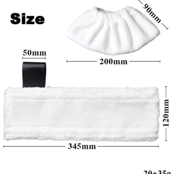 Online Ersättningsångmoppduk för Karcher Easyfix SC2 SC3 SC4 SC5 Ångtvätt Mikrofiber Golvklump