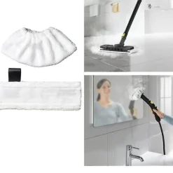 Hot Ersättningsångmoppduk för Karcher Easyfix SC2 SC3 SC4 SC5 Ångtvätt Mikrofiber Golvklump