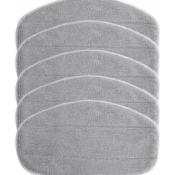 Discount Ersättningspads för Leifheit CleanTenso ångrengörare - ångrengöringspad för djuprengöring, 5x ersättningsmikrofiberdynor