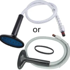 Clearance Ersättningsplast för plaggångare för huvud & 1,6 m/62,99" slang för plaggstea