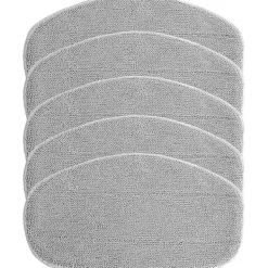 Best Ersättningsplattor för Leifheit Cleantenso ångrengörare - Ångmoppsplatta för djuprengöring, 5x ersättningsmikrofiberplatta