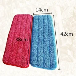 Hot Ersättningsrengöringsöverdrag, 3 st Mikrofibermopp Ersättningshuvud