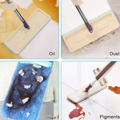 Hot Ersättningsrengöringsöverdrag, 3 st Mikrofibermopp Ersättningshuvud