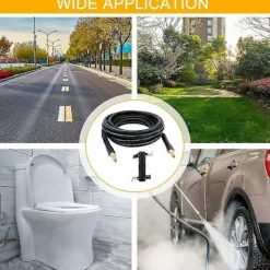 New Ersättningsslang för högtryckstvättar Kompatibel med Karcher K2-K7, snabbkoppling (6m)-xindaren