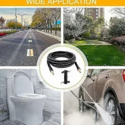 Best Ersättningsslang för högtryckstvättar kompatibel med Kärcher K2-K7, snabbkoppling (6m)-WELLNGS