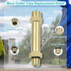 Outlet Ersättningsslang för högtryckstvätt 201497GS 190589GS 190634GS för högtryckstvättar