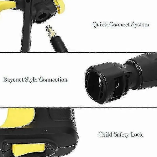 Hot NICEGOU Ersättningssprutpistol för Kärcher K2 K3 K4 K5 K6 K7 tvätt