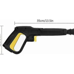 Clearance LEIGELE Ersättningssprutpistol och sprutlans för Kärcher K2 K3 K4 K5 K6 K7 högtryckstvätt, snabbkopplingsvattenstrålepistol för Kärcher K2 K7-serien (LGL)