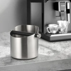Sale Espresso kaffegrundsbägare rostfritt stål kaffegrundsbägare ro