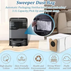 Hot INF Eufy Omni C20 Robotdammsugare Tillbehör - Dammpåsar