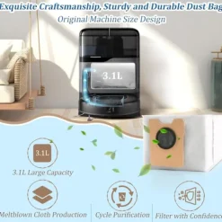 Hot INF Eufy Omni C20 Robotdammsugare Tillbehör - Dammpåsar