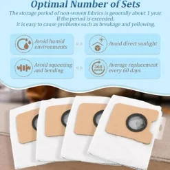 Hot INF Eufy Omni C20 Robotdammsugare Tillbehör - Dammpåsar