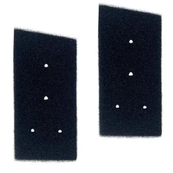 Outlet PHONILLICO Filter - Whirlpool - 481010716911 - Pack of 2 - Compatible with Tumble Dryer - Black