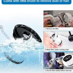 Discount Filter för Shark Detect Pro IW3611DE / IW3611EU / IW1611DE / IW1611EU Trådlös Dammsugare HEPA