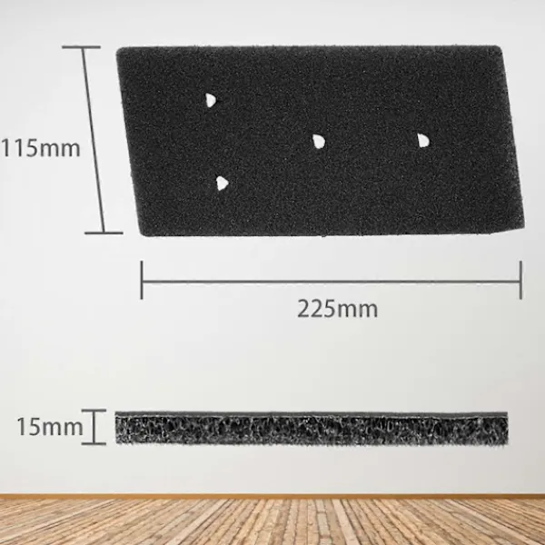 Discount Filter för torktumlare 4-pack Whirlpool 481010716911 Black