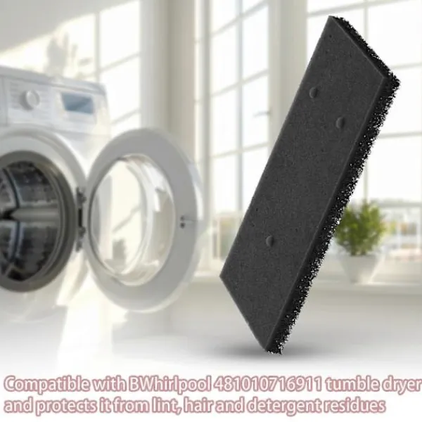 Discount Filter för torktumlare 4-pack Whirlpool 481010716911 Black