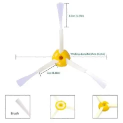 Hot Filter, huvudborstar för iRobot Roomba 980 990 900 896