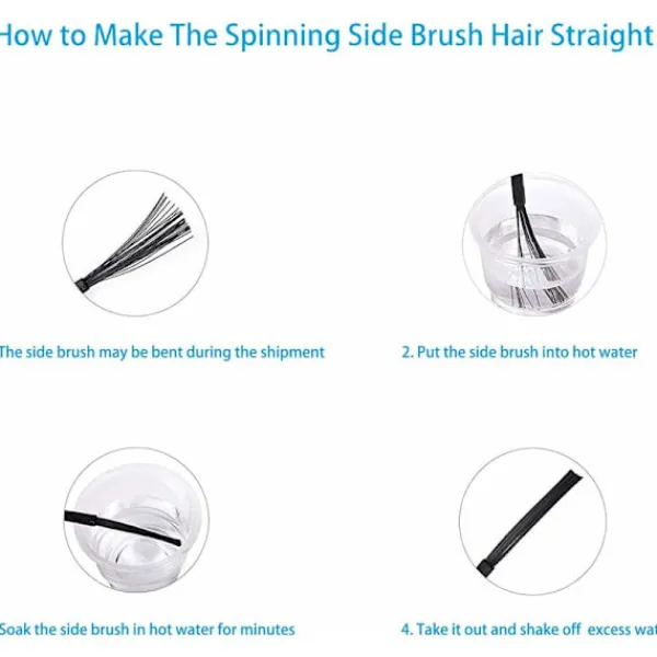 New Filterborste Duk Ersättnings Tillbehör Set för Ecovacs DEEBOT T20 Omni T10 Omni DEEBOT X1 Omni X1 Turbo X1 Plus Robotdammsugare (15 Delar)