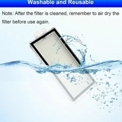 Hot Filterersättning Kompatibel för Roborock Q7 Max+, Q7, Q7+, Q7 Max, Q5 Pro+, Q5 Pro, Q8 Max, Q8 Max+ Robo