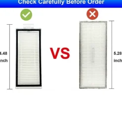 Hot Filterersättning Kompatibel för Roborock Q7 Max+, Q7, Q7+, Q7 Max, Q5 Pro+, Q5 Pro, Q8 Max, Q8 Max+ Robo